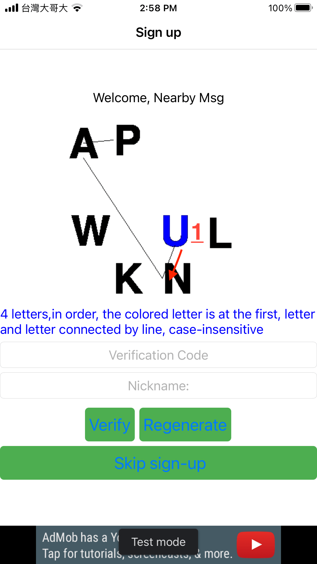 First word