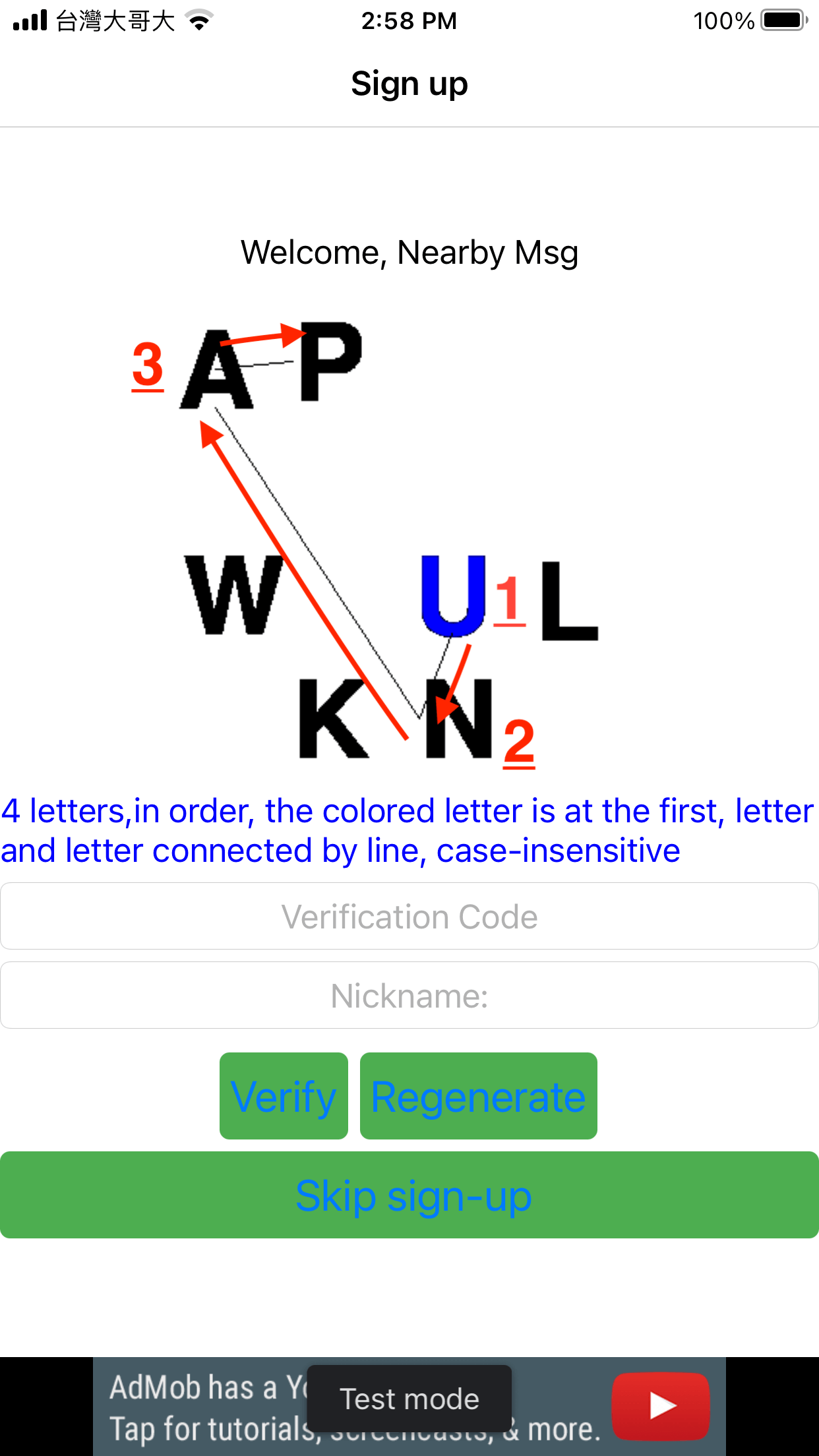 The third word